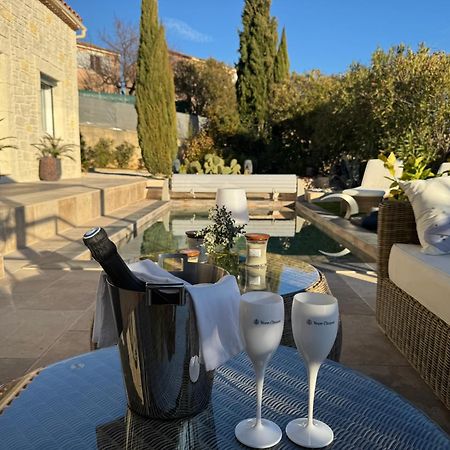Casa Amor & Spa, Appartement Suite Jacuzzi & Piscine Chauffee Montfort-sur-Argens Exteriör bild
