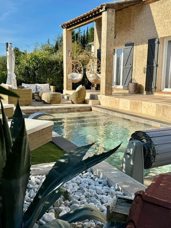 Casa Amor & Spa, Appartement Suite Jacuzzi & Piscine Chauffee Montfort-sur-Argens Exteriör bild